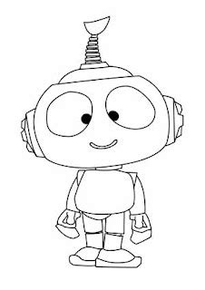 Rob The Robot Coloring Pages | Cute Animals Coloring Pages