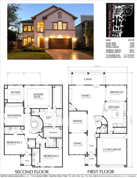 2 Story Home Floor Plans Designs Trend - Home Floor Design Plans Ideas