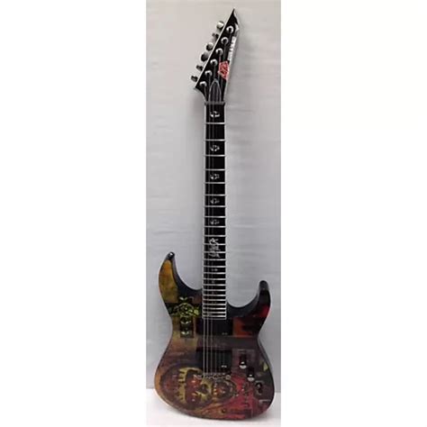 Used ESP LTD Slayer Seasons In The Abyss Solid Body Electric Guitar ...