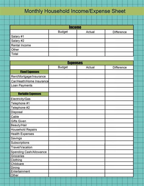 Income Expense Spreadsheet For Rental Property — db-excel.com