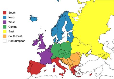 Regions of Europe: Continent Map & Geography