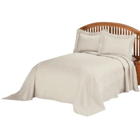 Solid Plisse Bedspread - Bedspread Sets - Miles Kimball