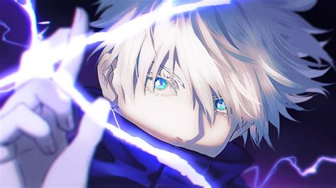 1920x1080px, 1080P Descarga gratis | Anime, jujutsu kaisen, ojos azules ...