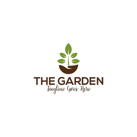 Premium Vector | Garden logo