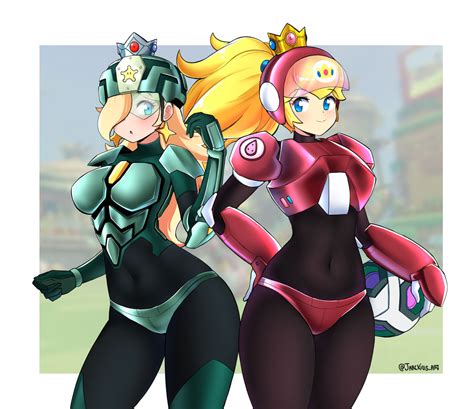 Peach x Rosa (Strikers Battle League) by jarckius-art on DeviantArt