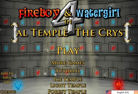 Fireboy & Watergirl 4 in The Crystal Temple | Official Fireboy ...