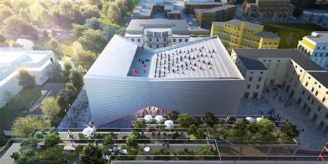 BIG unveils designs for bow tie-shaped National Theater of Albania