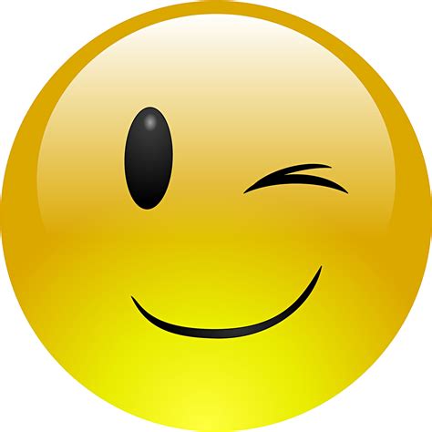 Wink Emoji Emoticon Smile WWT Washington - emoticons vector png ...