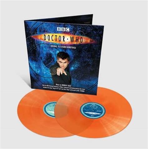 Doctor Who 'Series 1 & 2 Original TV Soundtrack' 2LP Orange Vinyl