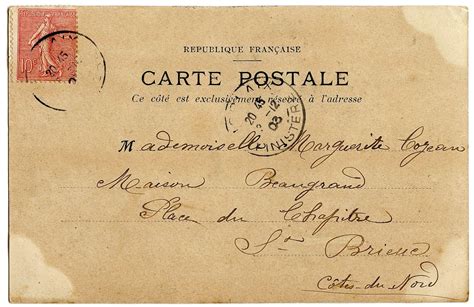 Carte Postale - Sassy French Woman - The Graphics Fairy | Vintage ...