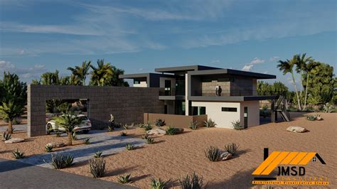 3D Exterior House Rendering Services by JMSD Consultant - Architectural ...