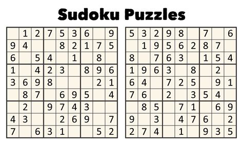 Sudoku Puzzles To Print - 10 Free PDF Printables | Printablee