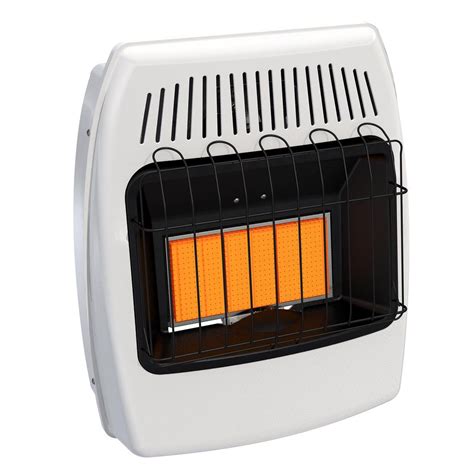 Dyna-Glo 18,000 BTU Infrared Vent Free Natural Gas Wall Heater-IR18NMDG ...