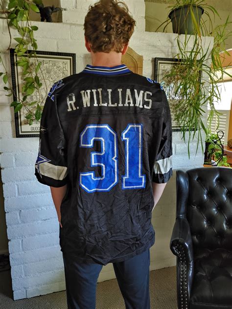 NFL Jersey Dallas Cowboys 31 Roy Williams Vintage Football - Etsy Denmark