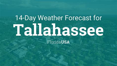 Tallahassee, Florida, USA 14 day weather forecast