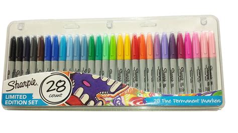 Sharpie 28 Pack Fine Permanent Markers. Limited Edition Set: Amazon.co ...