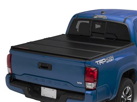 Rough Country Tacoma Hard Tri-Fold Tonneau Bed Cover 45716501 (16-19 ...