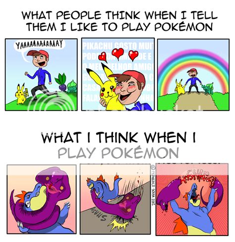 my first comic (and it is a pokemon comic) : pokemon