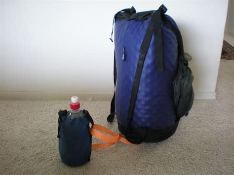 Farewell to Spring: Ultralight compression-sack backpack idea.