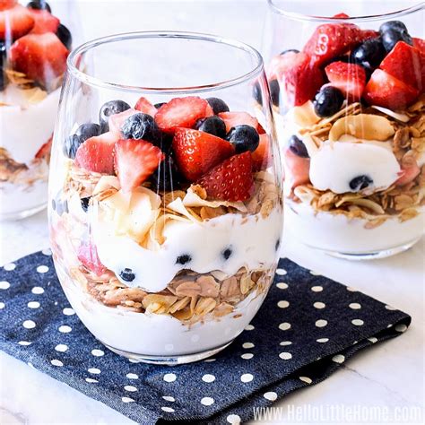 Yogurt Parfait (Quick + Easy Recipe) | Hello Little Home