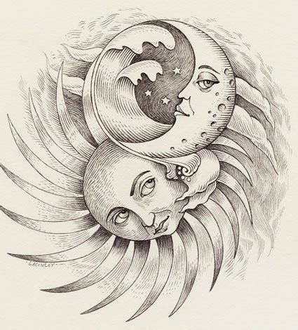 Pencil Drawing Of Moon