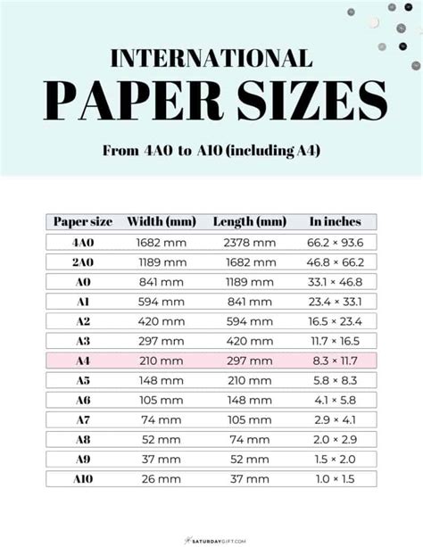 What Size Is A4 - Templates Printable Free