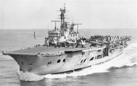 HMS Ark Royal (R09) was a Audacious-class aircraft carrier of the ...