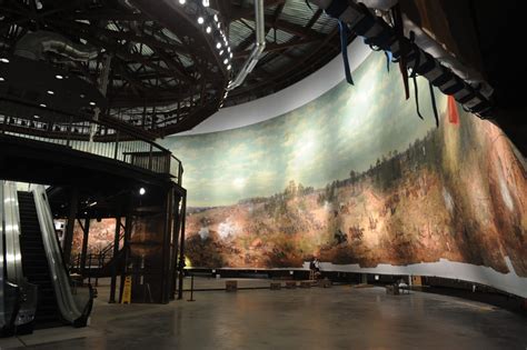 ‘Battle of Atlanta’ cyclorama painting comes back to life - Reporter ...