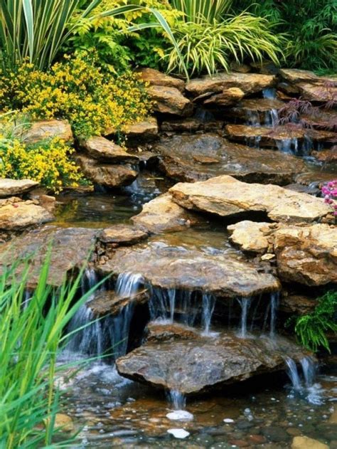 Modern Diy Garden Pond Waterfall Ideas For Backyard 25 | Waterfalls ...