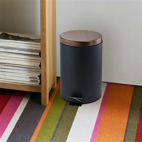 Elama Stylish Soft Pedal Step On Trash Can & Reviews | Wayfair