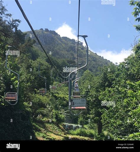 Capri - chairlift Stock Photo - Alamy