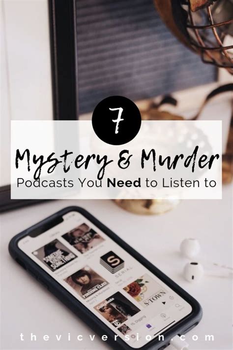 7 Best Mystery & Murder Podcasts of All Time - The Vic Version - The ...