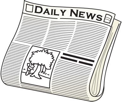 Newspaper clipart 6 – Clipartix