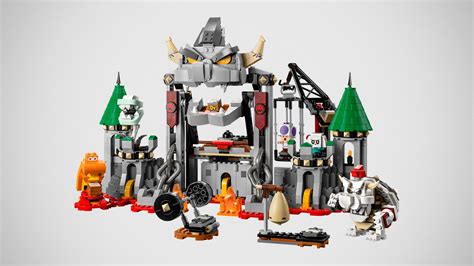 LEGO Super Mario Dry Bowser Castle Battle Expansion Set (71423) Unveiled