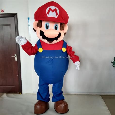 Adult Super Mario Brother Mascot Costume For Sale - Buy Super Mario ...