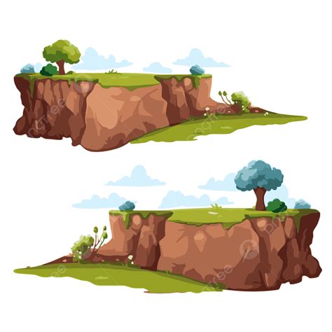 Cliff Landscape Clipart PNG, Vector, PSD, and Clipart With Transparent ...