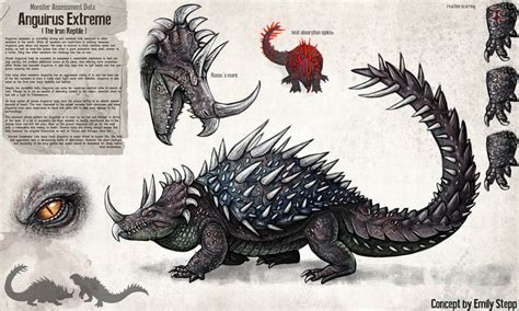 Anguirus Extreme Concept Commission by EmilyStepp on DeviantArt