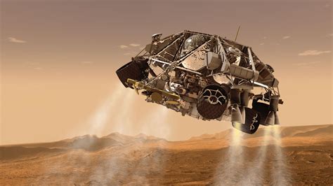 Curiosity landing: Powered descent phase | The Planetary Society