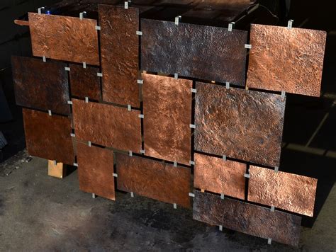 Hand Crafted Custom Hammered Copper Wall Art by Fabitecture ...