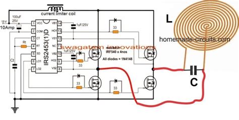 How to Design an Induction Heater Circuit | Homemade Circuit Projects