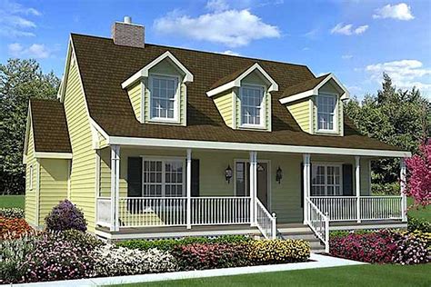 Cape Cod Floor Plans With Porch - floorplans.click