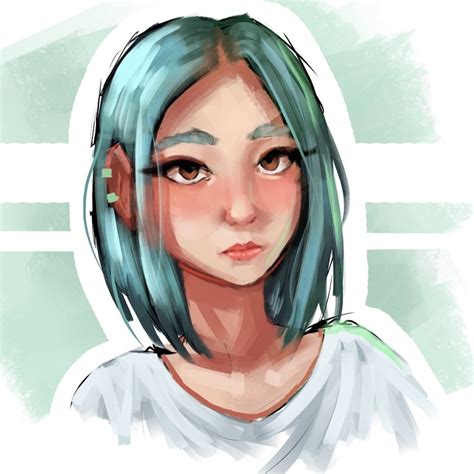 Stylized Portrait : r/DigitalPainting