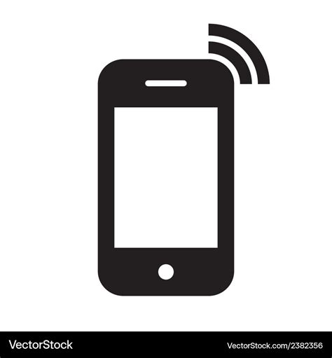 Mobile phone icon Royalty Free Vector Image - VectorStock