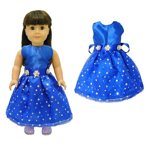 Doll Clothes - Beautiful Blue Dress Outfit Fits American Girl Doll, My ...