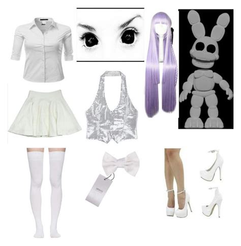 fnaf world white rabbit outfit by zoeburton061 on Polyvore featuring ...