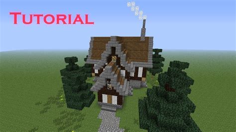 Minecraft Tutorial - Easily Customised House Template - YouTube