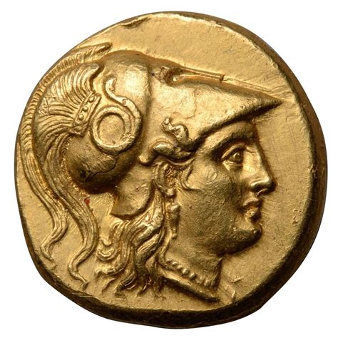 Ancient Greek Gold Coin of King Alexander the Great, 323 BC | From a ...