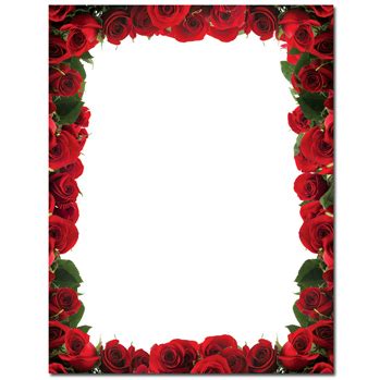 Red Rose Border Clip Art - ClipArt Best