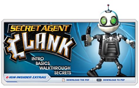 Secret Agent Clank - ps2 - Walkthrough and Guide - Page 1 - GameSpy