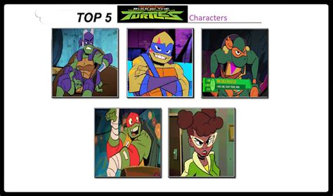 My Top 5 Favorite Rise Of The TMNT Characters by MorganTheFandomGirl on ...